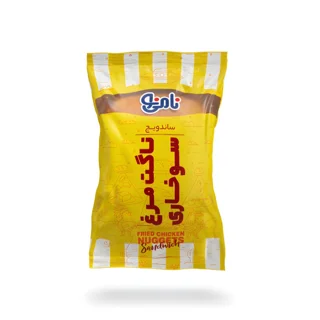 مینی ساندویچ ناگت مرغ سوخاری نامی‌نو (120 گرمی)