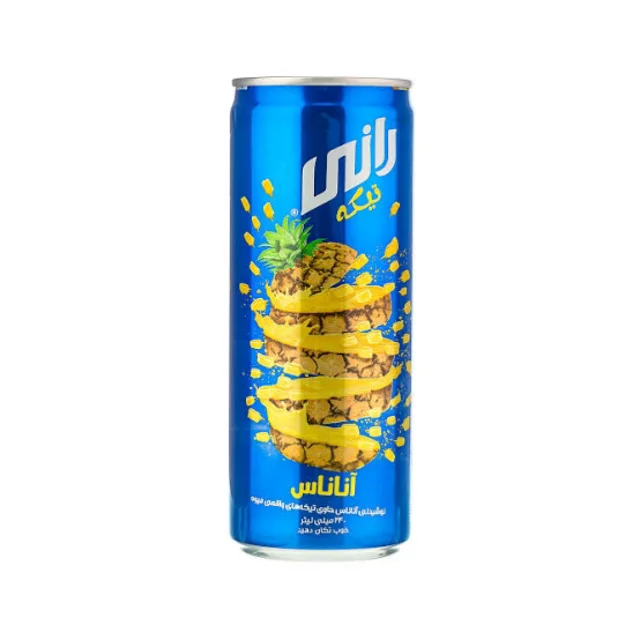 آبمیوه قوطی رانی با تکه میوه آناناس رانی 240ml | چیتووا