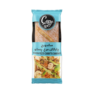 ساندویچ چاباتای مرغ و سس پستو کاپو (250 گرم)